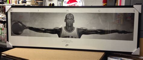 frame for jordan wings poster